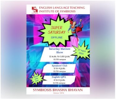 Super Saturday Offline Course - English Language Teaching Institute Of Symbiosis